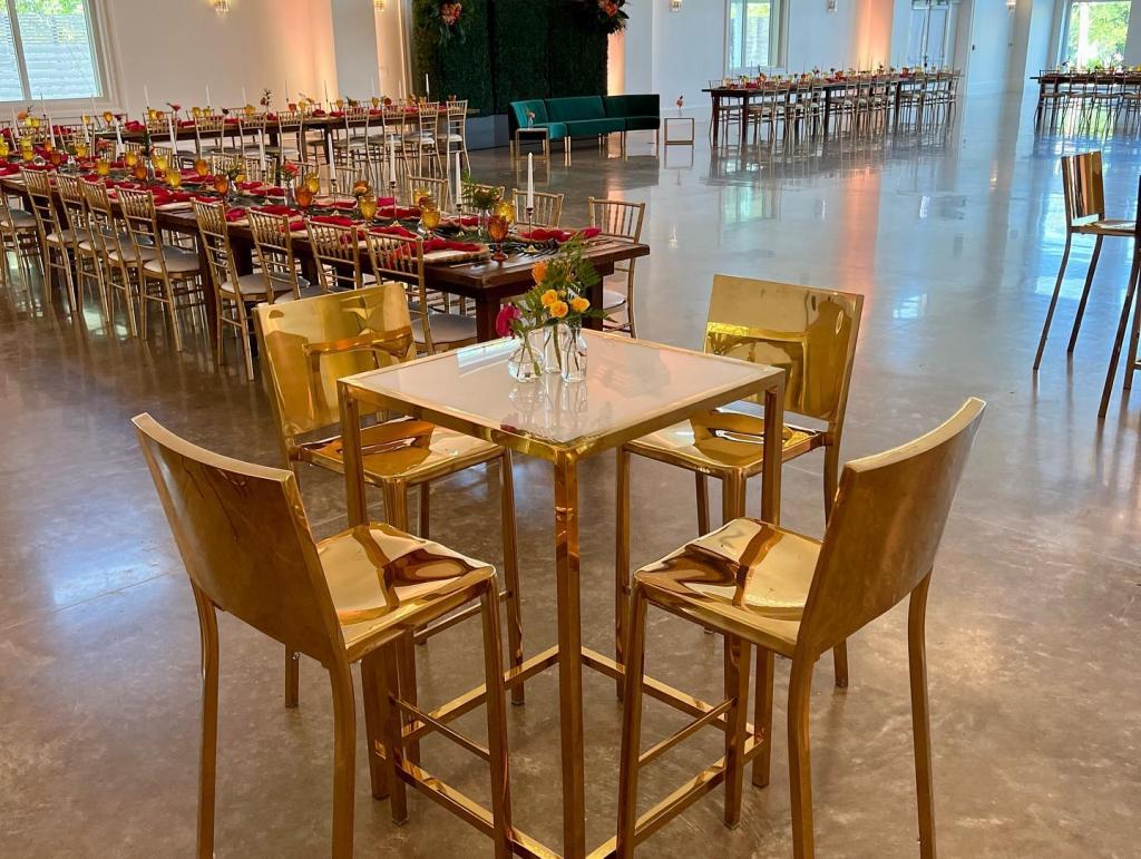chair and tables rentals