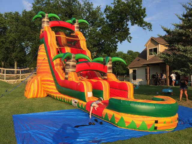 water slide inflatable in Mansfield